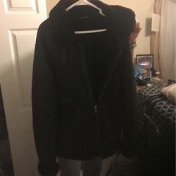 Campera De Cuero Legitimo Con Descarne Negociable