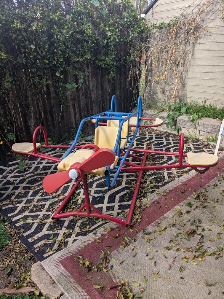 Lifetime Ace Flyer Teeter-totter Seesaw Airplane