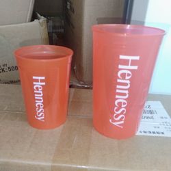 Plastic Hennessy Cups