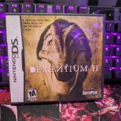 *RARE* Dementium II Horror Game