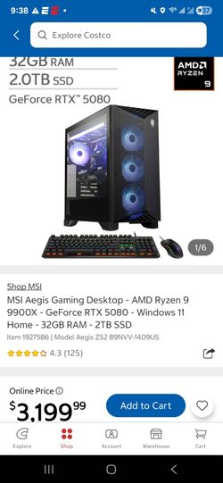 Msi gaming computer