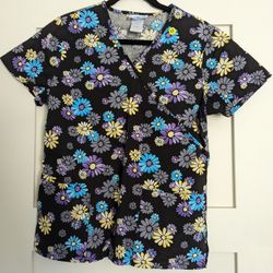 Floral Scrub Tops