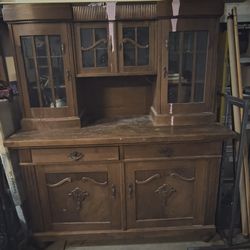 Antique China Hutch 