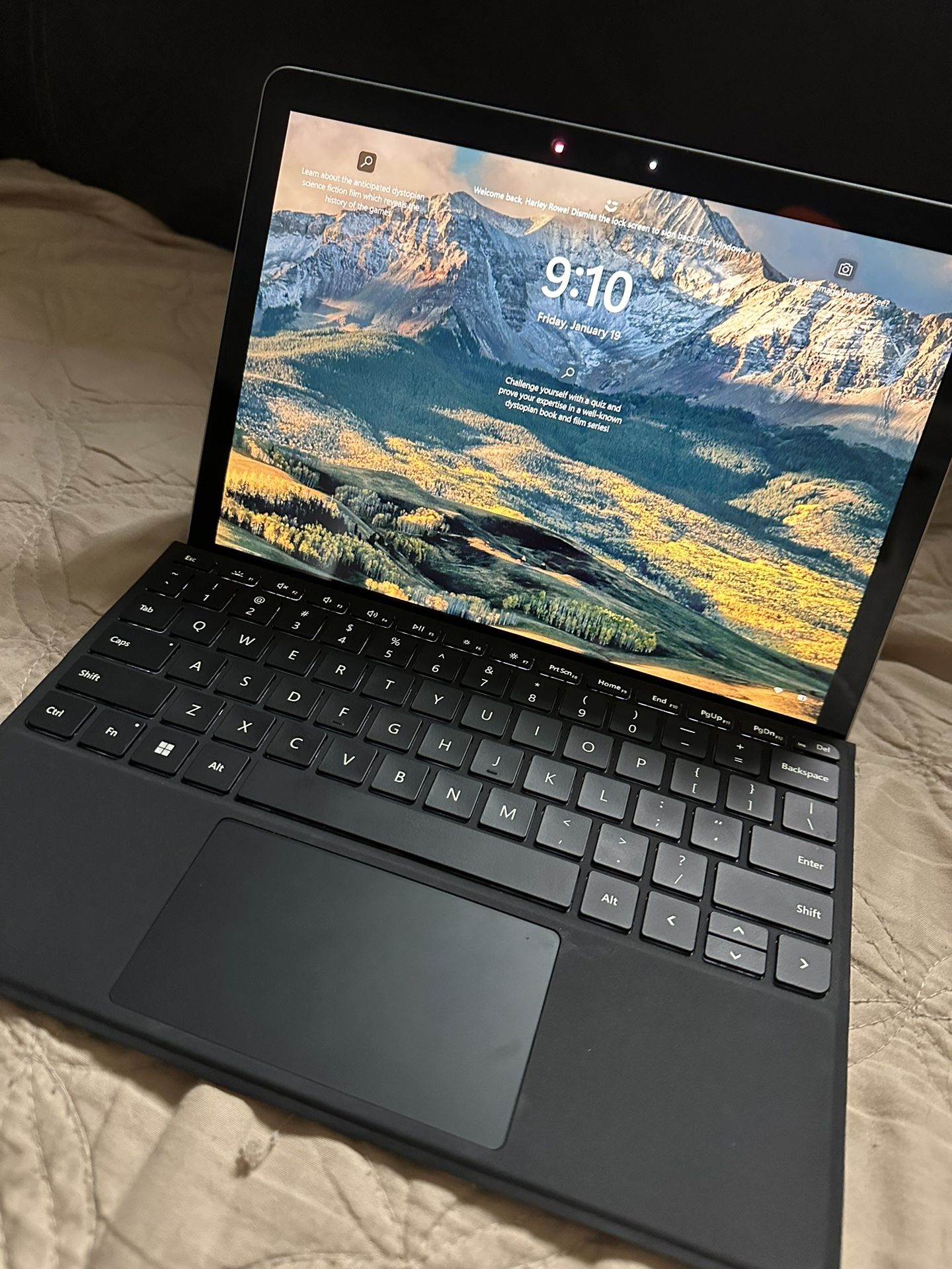 Microsoft Surface Go 3 With Attachable Key Board 