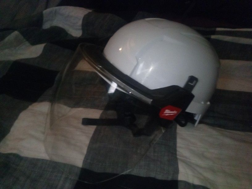 Milwaukee Helmet With Face Shield