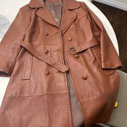 Women’s Leather Coat 