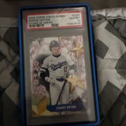 2025 Topps Tokyo Series Shohei Ohtani PSA 10 Stars of Japan #SOJ1