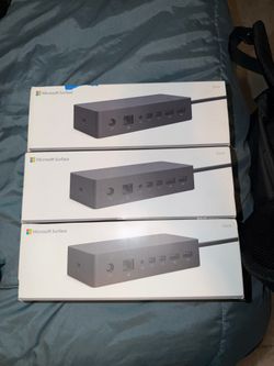 Microsoft Surface Dock 2 Docking Station Bundle - Surface Pro Docking Station Compatible with Surface Pro 7, 7+, 8, 9 (with 5G), Surface Laptop 3, 4, 