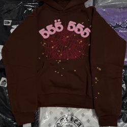 Sp5der 555 angel hoodie size small 