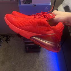Air Max 270 Red Size 9 