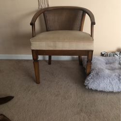 Antique Walnut Wood Chair
