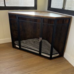 Dog Crate For Corner Space 