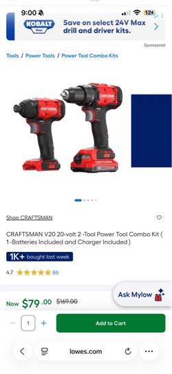 Craftsman 2 tool combo
