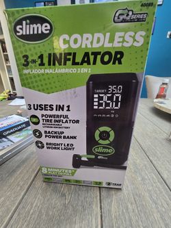 Slime Cordless 3 In 1 Inflator