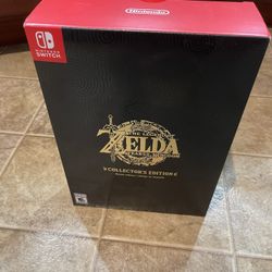 Nintendo Switch Zelda Tears Of The kingdom Collectors Edition Game