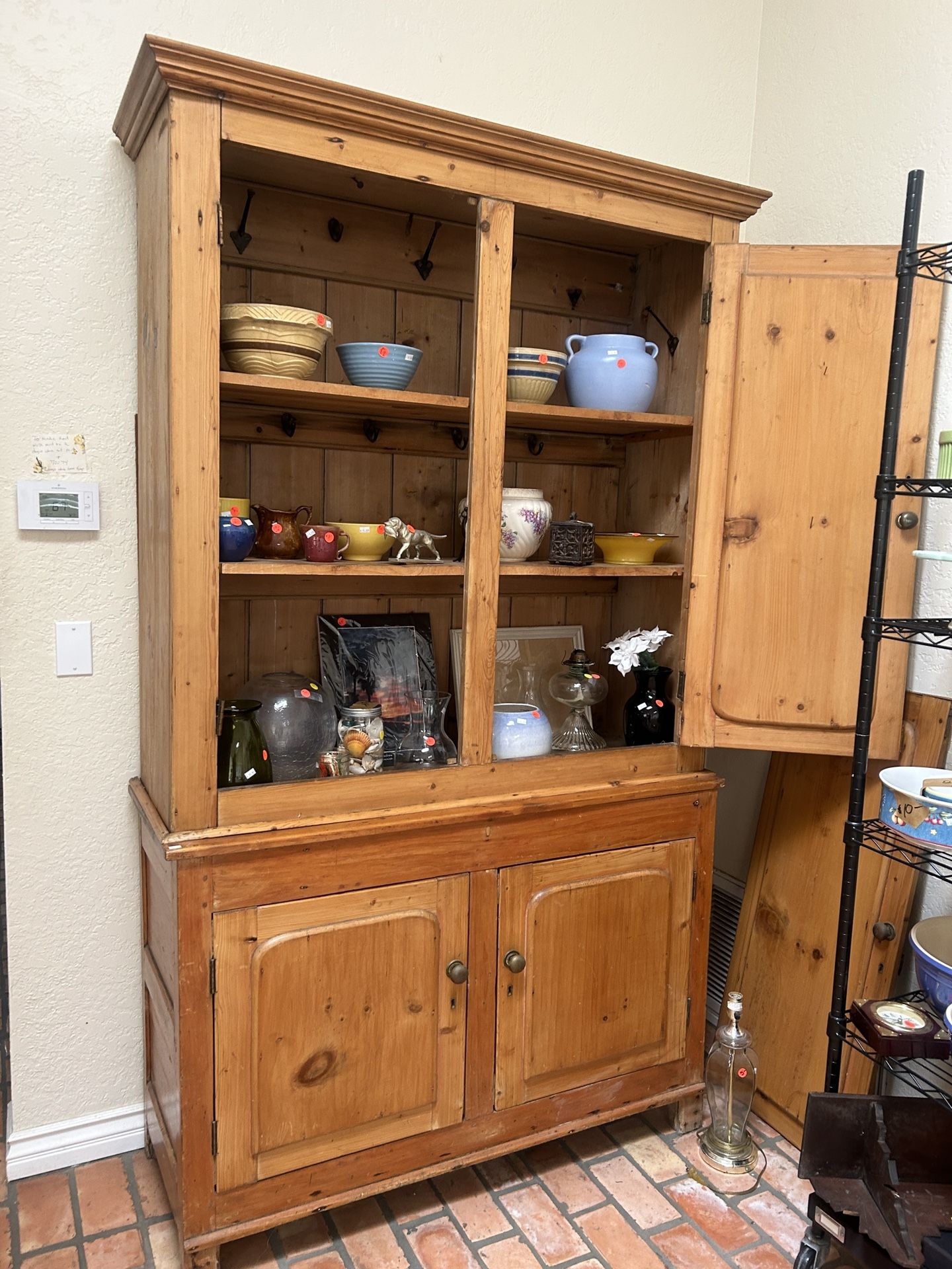 Antique Pine Cabinet 1800’s REDUCED!