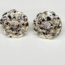 14k Coolie DIAMOND Earrings ($1650)