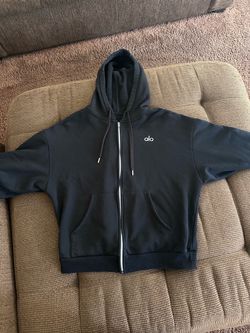 Black Alo Hoodie / Mens Medium