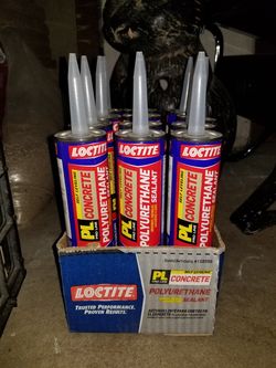 12 Loctite Polyurethane Concrete Sealant case