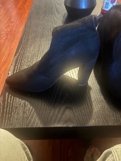 New suede boots