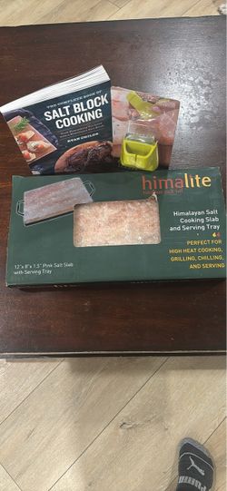 Himalite Himalayan Salt Cooking Slab and Serving Tray