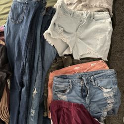 Tons Of Girls Clothes Size 2-7 Pants, Shirts S-M