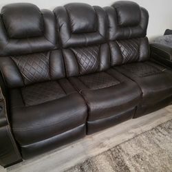 2 Recliner Couches For Sale