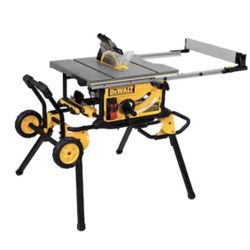 Dewalt 10” Table Saw And Rollable Stand - Brand New - Bought For a Project And Never Used !!!