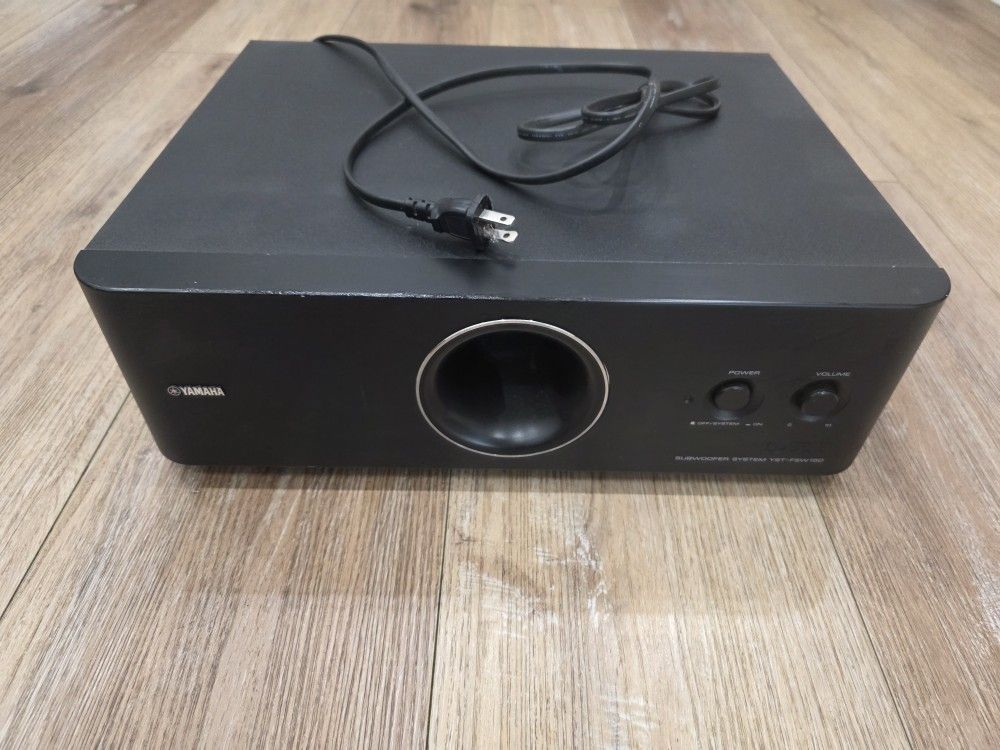 Yamaha YST-FSW050
Powered Home Theater
Subwoofer - Used Excellent
Condition