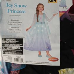 Frozen Costume Dress Size 8-10 