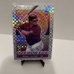 2021 Panini Chronicles OVERDRIVE Bobby Dalbec, prizm #9