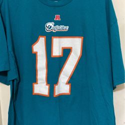 Nfl Miami Dolphins T-Shirt Jersey Tannihill 17 2XL