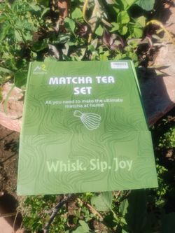 Matcha tea set