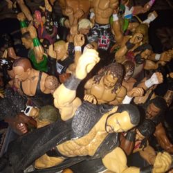 WRESTLEMANIA WWE ECW WCF WWF RARE COLLECTORS COLLECTION ACTION FIGURE!