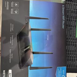 Neatgear AX6. 6- Stream WIFI router