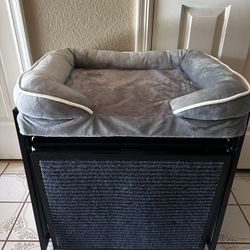 Dog Ramp With Storage Drawers 