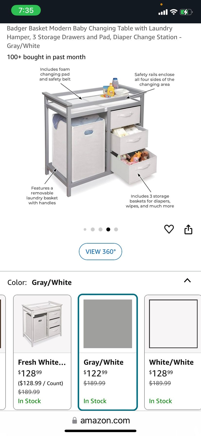 Changing Table