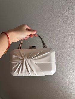 White purse