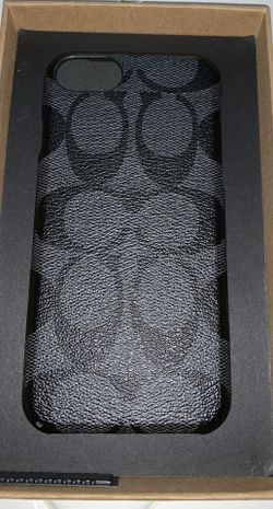 APPLE BLACK COACH CASE