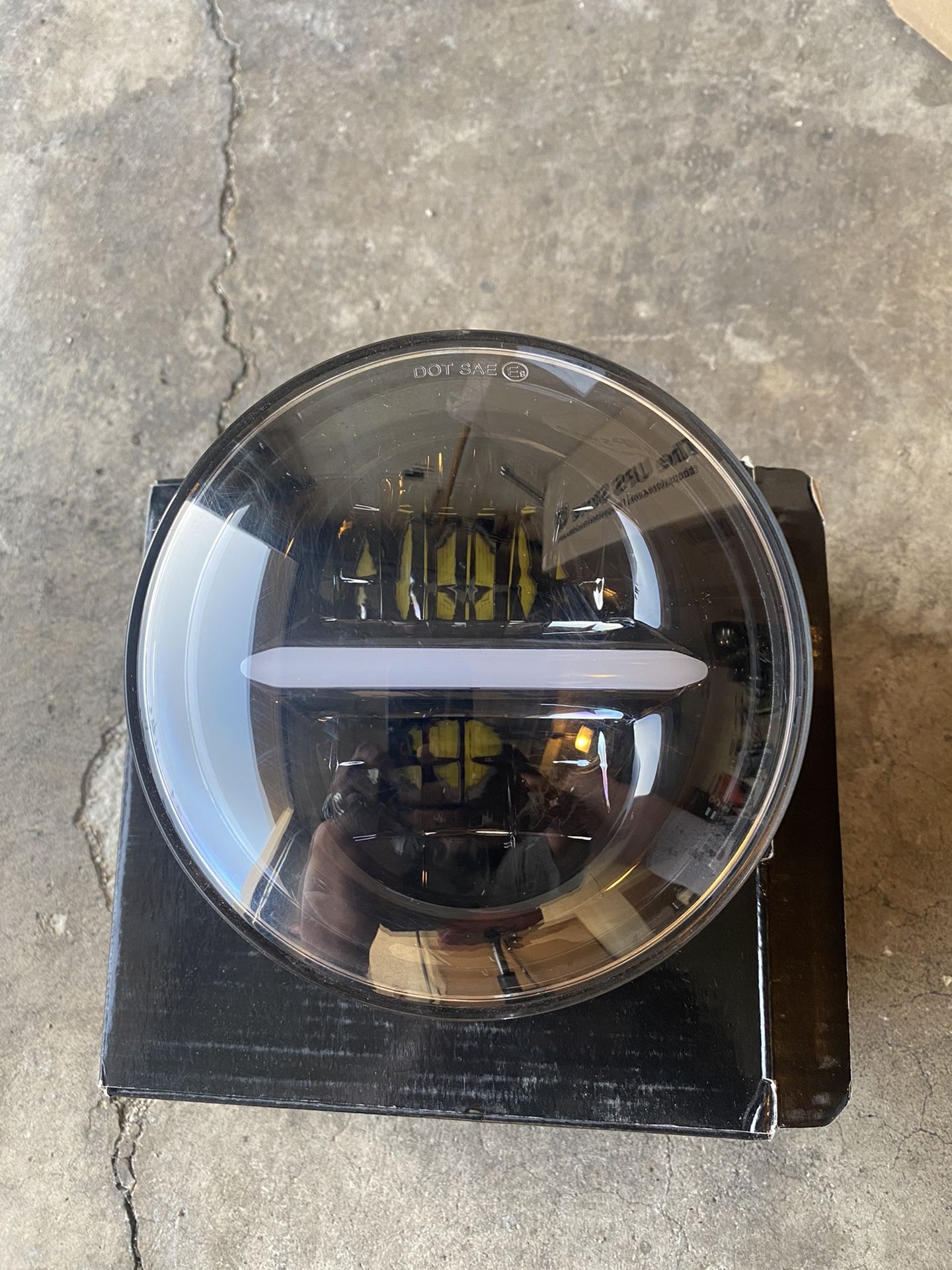 Headlight For Motorcycle Harely