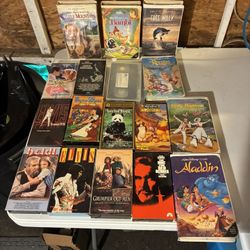 A Mix Of VHS Movies