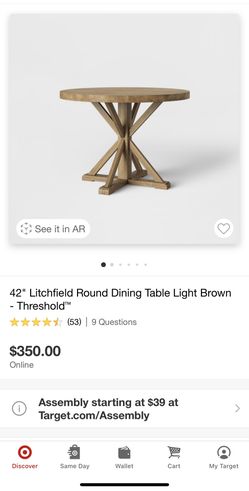 Round Dining Table