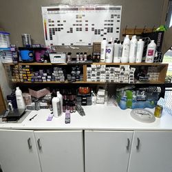 Assorted Barbershop/Hair salon Supplies
