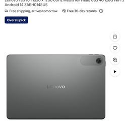 Lenovo Tab + Clear Case