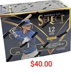 New Sealed 2023 Panini Baseball Cards Booster
