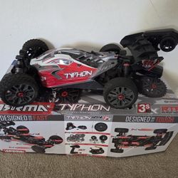 Arrma Typhoon 3s RC Car Basher