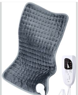 Heating Pad for Back Pain Period Cramps Electric Heat Pad 6 Heat Settings 4 Time