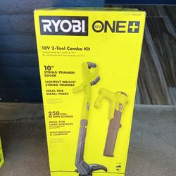 WEED EATER AND BLOWER RYOBI 18V 