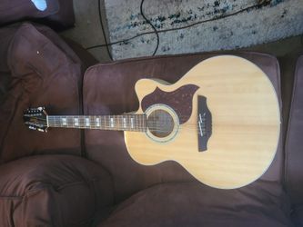TAKAMINE EG523SC-12 Jumbo Cutaway Acoustic Electric 12-String GuitarTakamine EG523SC-12 Jumbo 12-String Acoustic-Electric Guitar.
I can ad a harshell 