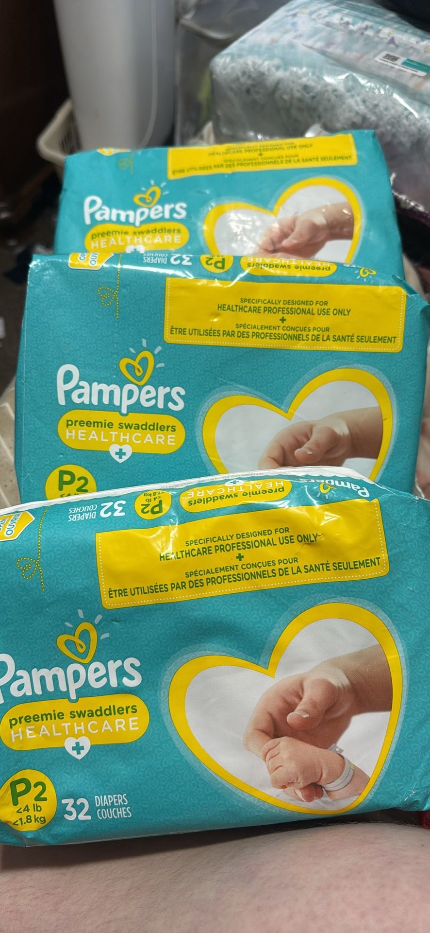 Brand New Unopened Micropremie (P2) Diapers